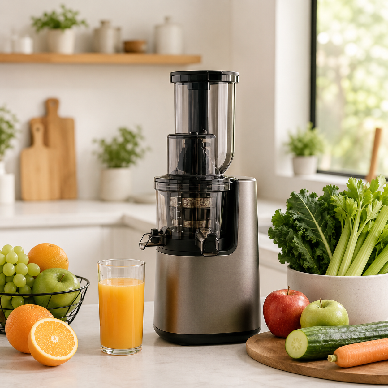 Slow Juicer 慢磨榨汁机 Cold Press Juice 冷压果汁机