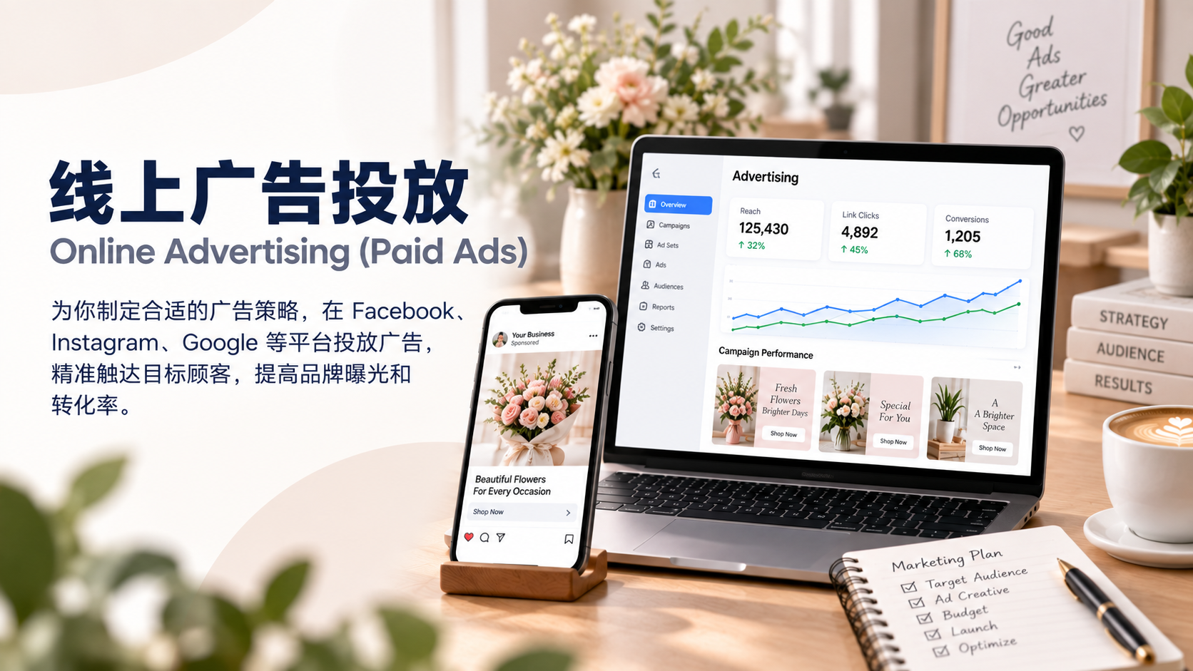 线上广告投放
