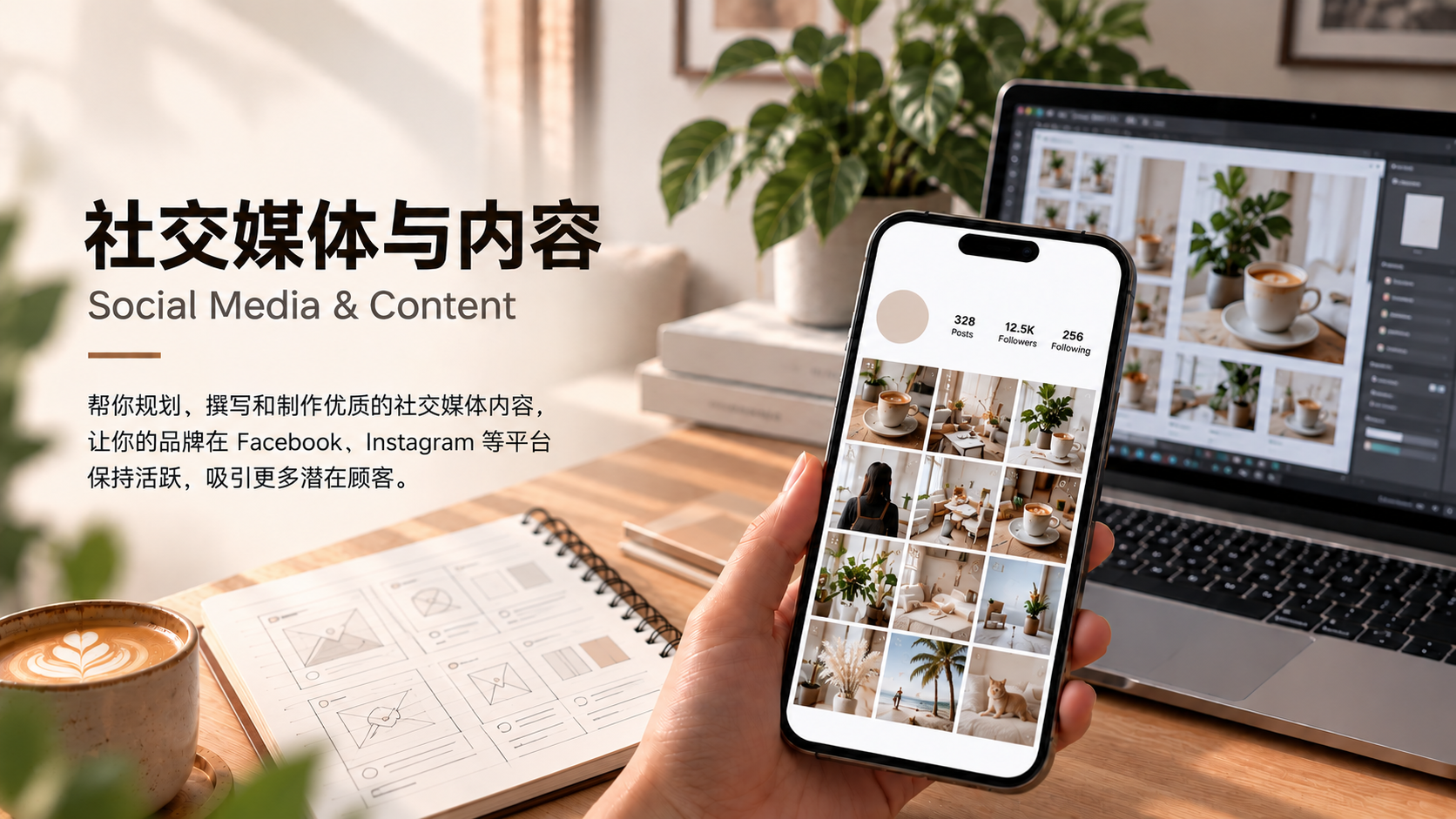 社交媒体代营